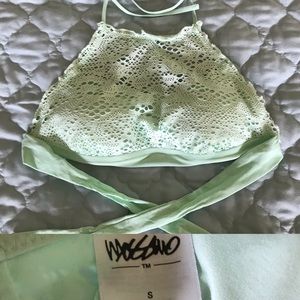 Women’s Mint Green Swimsuit Top